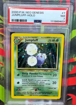 ☁️ ☁️Jumpluff Holo PSA 7