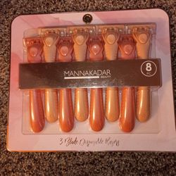 Two 8 Pc 3 Blade Razors