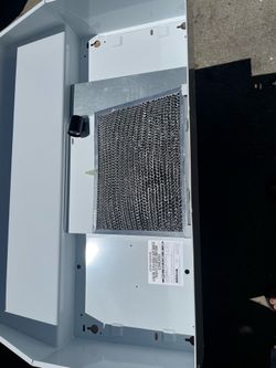 under the cabinet range hood white ( 30 inch )