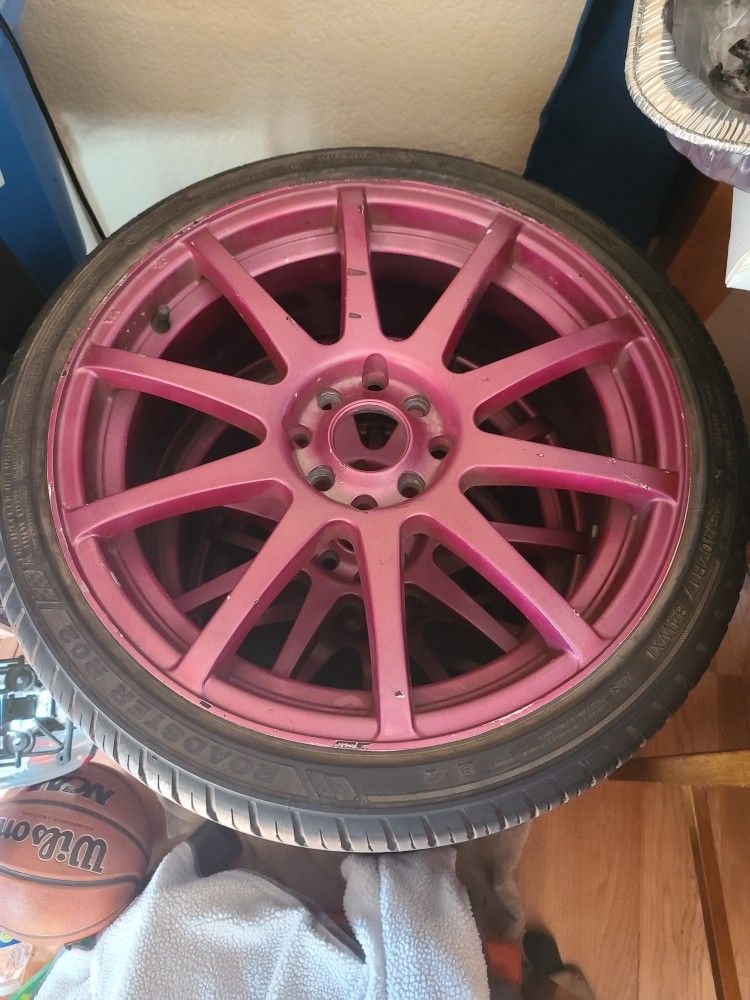 Rims 205/40 ZR 17. 84WXL.