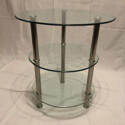 Three Thick Layer Heavy Glass New Table