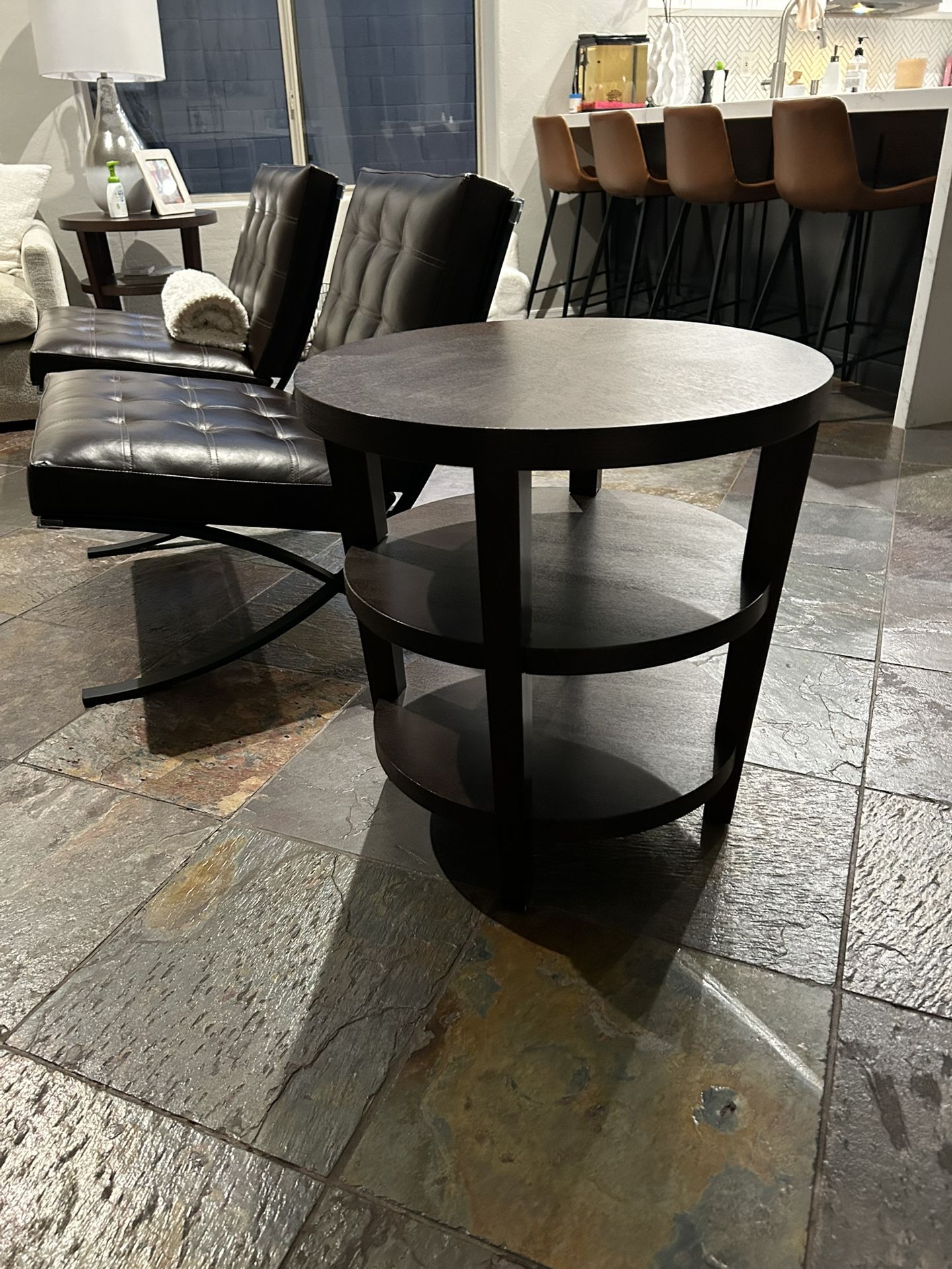 Crate and Barrel End Table
