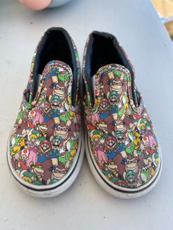 Toddler Size 8 (kids) Nintendo Super Mario VANS “Off the Wall”