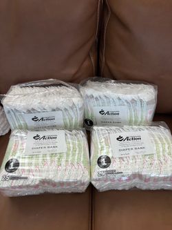 Size 1 Baby Diapers – 4 Packs of 25