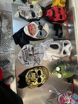 Great Halloween masks - $20 each