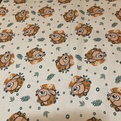 Bambi Badge Toss Fabric