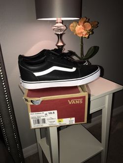 Vans ward leather sz10.5