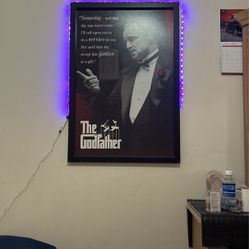 The Godfather Frame And Poster 