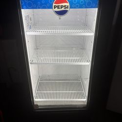 commercial glass-door refrigerator 