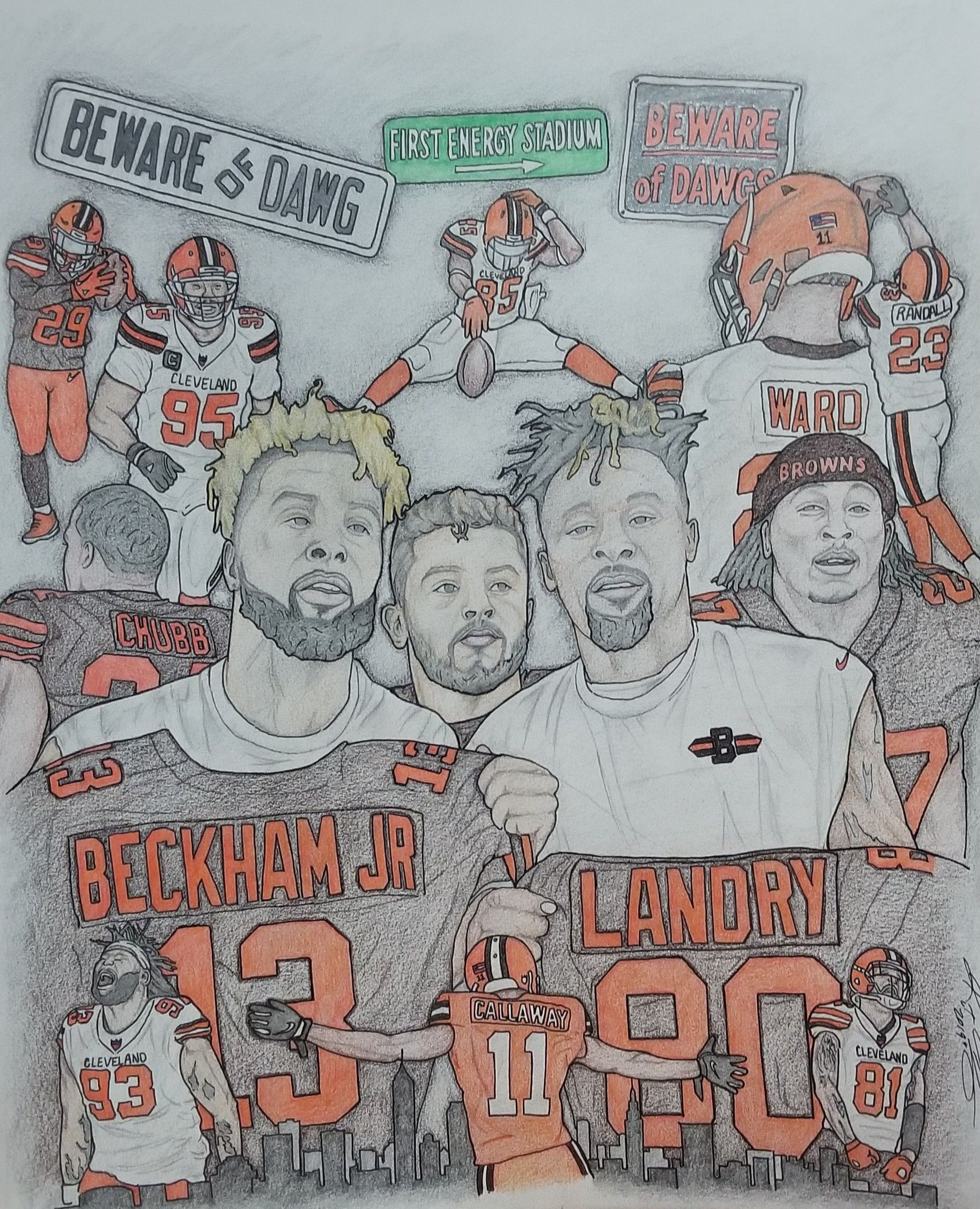 Browns Sketch