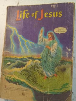 Vintage LIFE IF JESUS in Comjc Book Illustration, Early 1960's