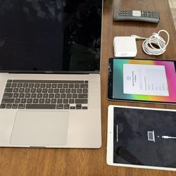 Apple MacBook Pro And iPad - FOR PARTS 