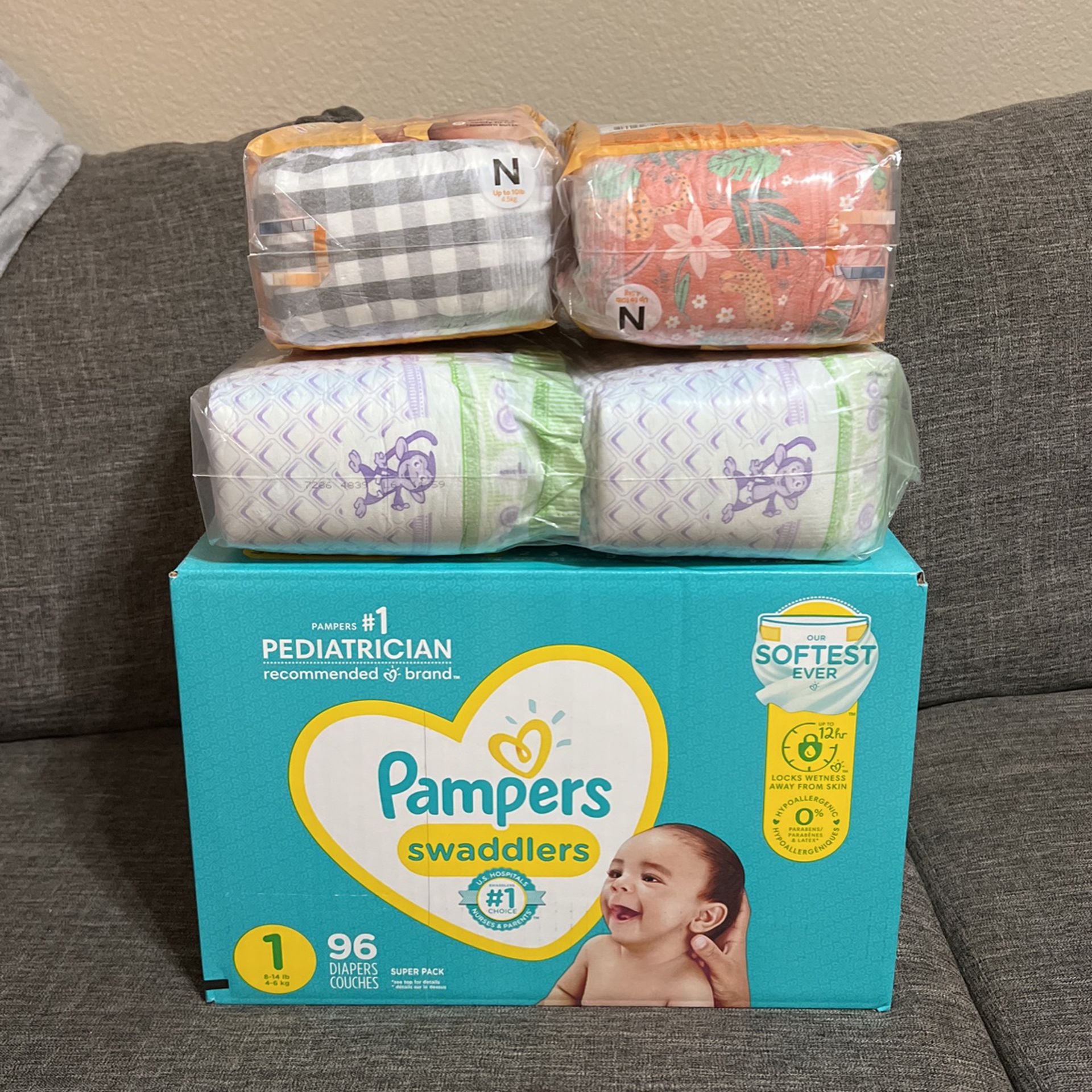 Pampers,Hello Bello and Luvs Bundle