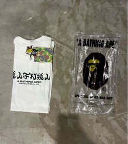 White Bape ABC Camo Kanji