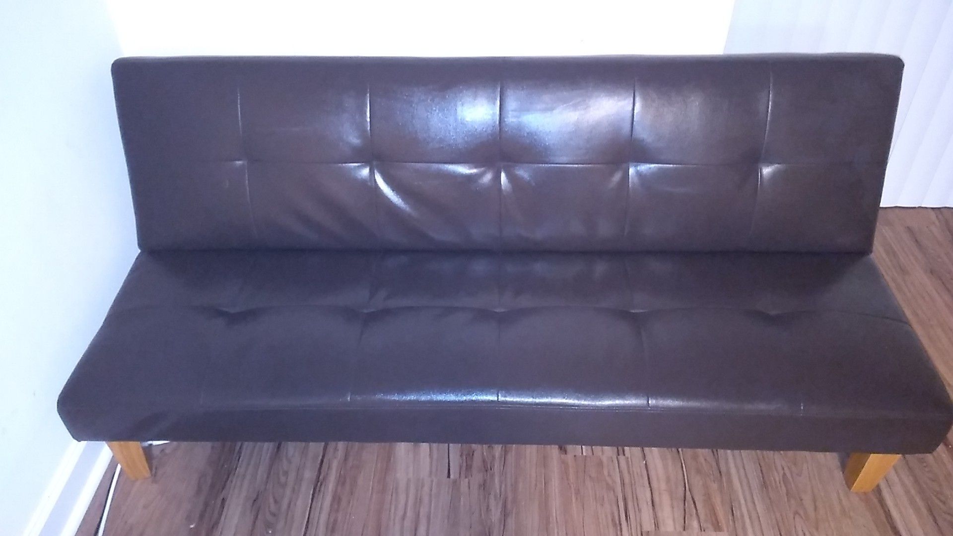 Brand New Futon couch / Bed Dark Brown Gently Used For Sitting Only