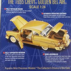 1955 Chevy GOLDEN BEL AIR (Real 24k Gold!!)