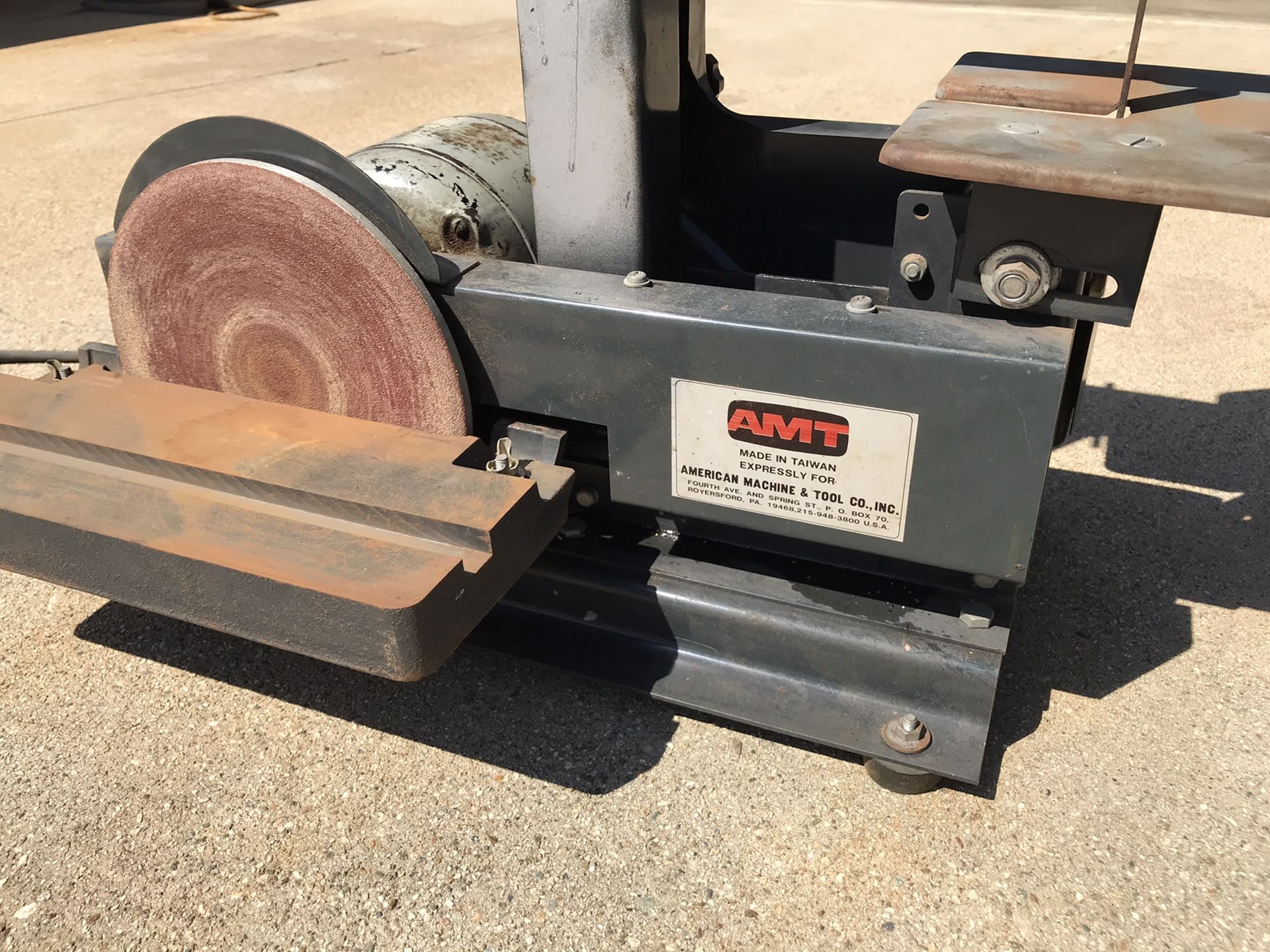 American Machine & Tool Co. (AMT) 1x42” Belt & 8” Disc Sander for Sale in La Verne, CA OfferUp