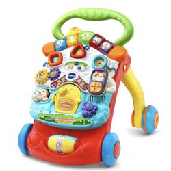VTech Stroll & Discover Activity Walker with Accessories, Baby and Toddler Toys 
