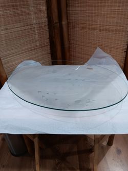 Princess House Crystal Oval platter