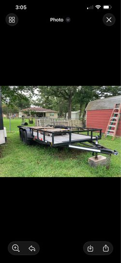 16’ utility trailer
