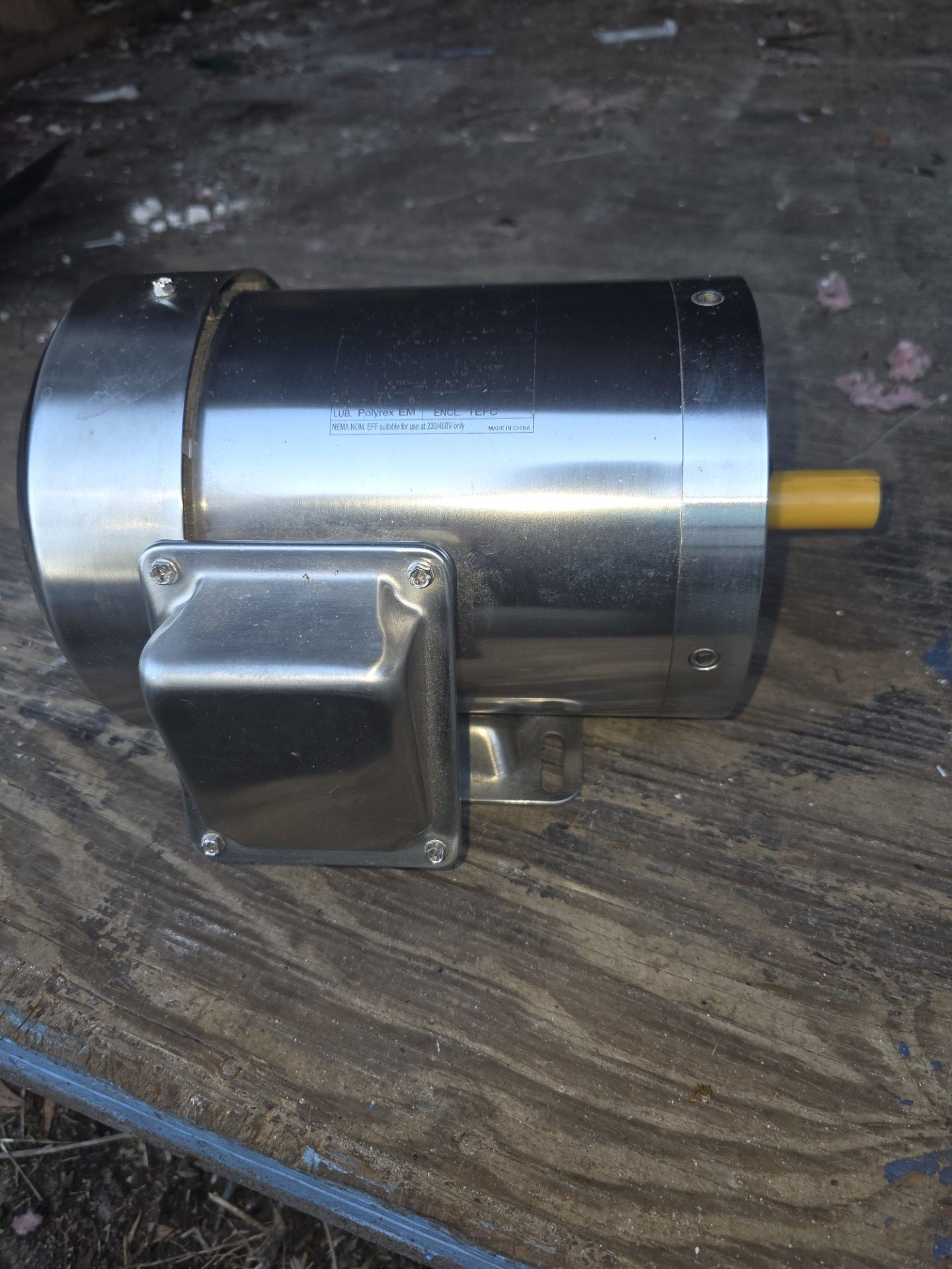 Wash guard Electric motor new
