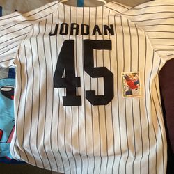 Michael Jordan barons Repop Jersey for Sale in Garrison, TX - OfferUp