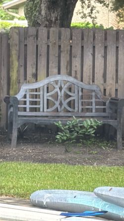 Lutyens-Style Teak Garden Bench
