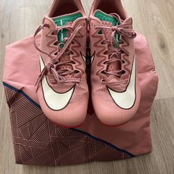Pink Elite Running Spikes 