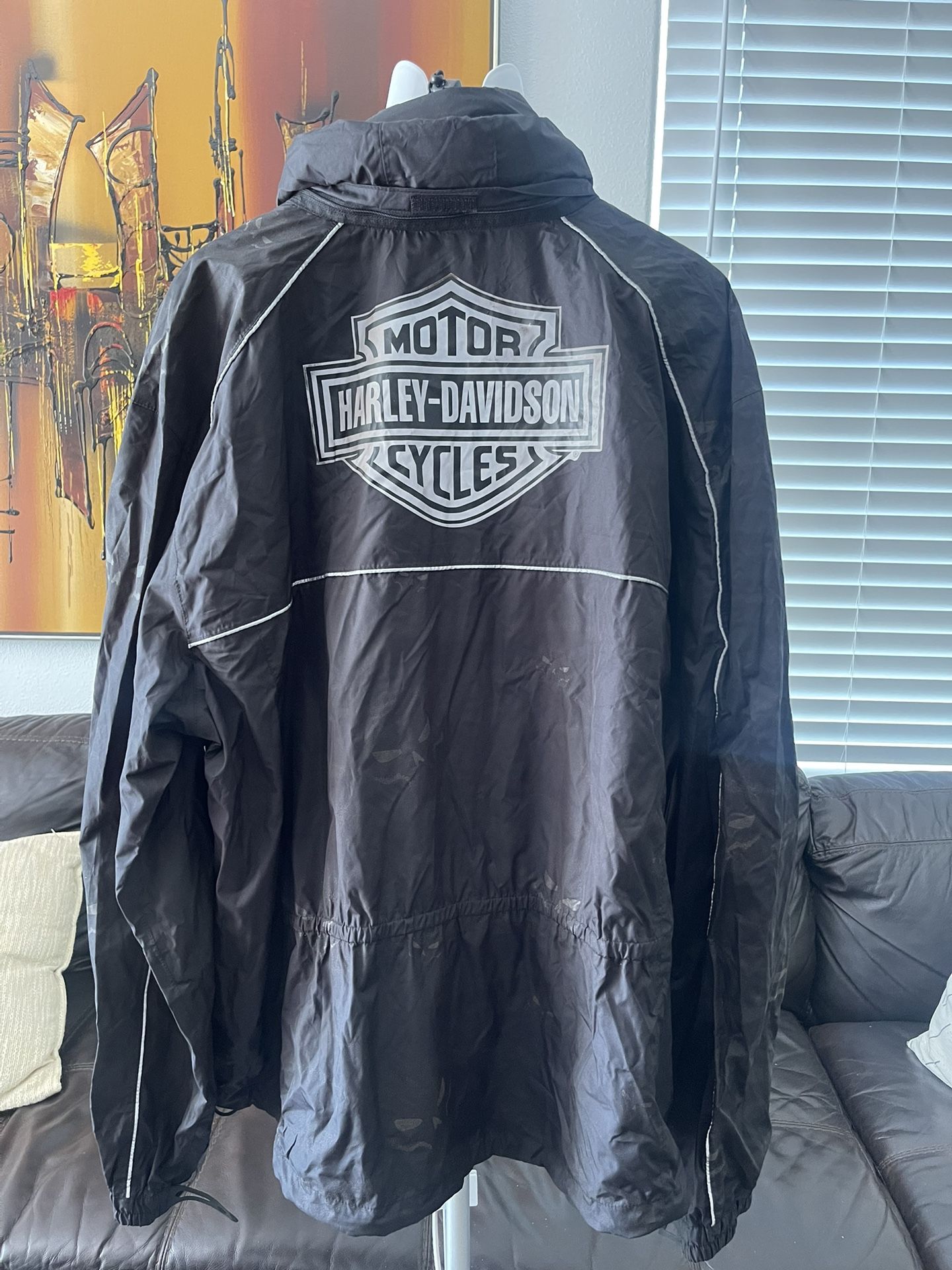 Harley Davison rain jacket And Pants 