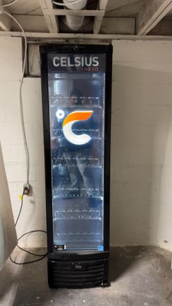 Celsius slim fridge for sale