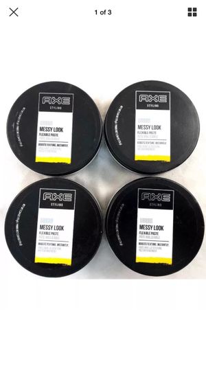 4 Piece Axe Messy Look Flexible Hair Paste For Sale In West Islip