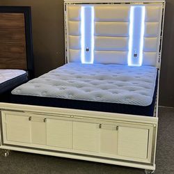 New 4pc bedroom set in box buy now pay later $39 down no credit needed