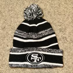 49er Beanie NFL NEW ERA - Black & White