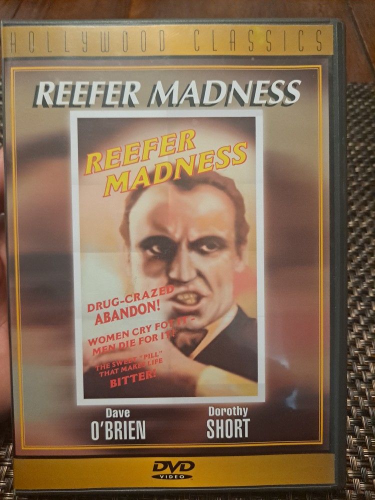 REEFER MADNESS (1938) DVD USED, LIKE NEW