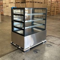 48 inches Dry Bakery Display Case Glass Showcase DRS48S