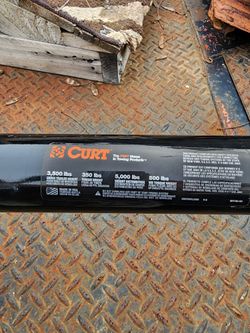 New CURT tow hitch