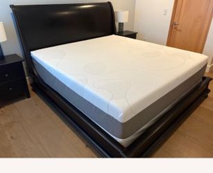 Restoration Hardware (RH) Portman Sleigh Bed  frame– California King –
