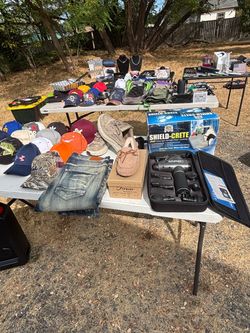 Yard sale & cookout