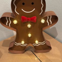 Light Up Gingerbread 