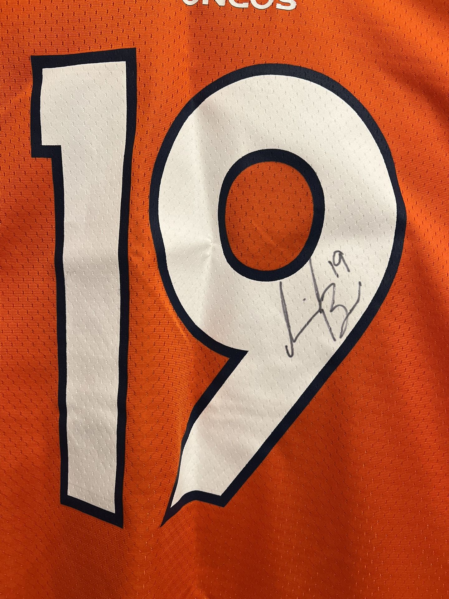 Authentic Signed Isaiah Burse Jersey 