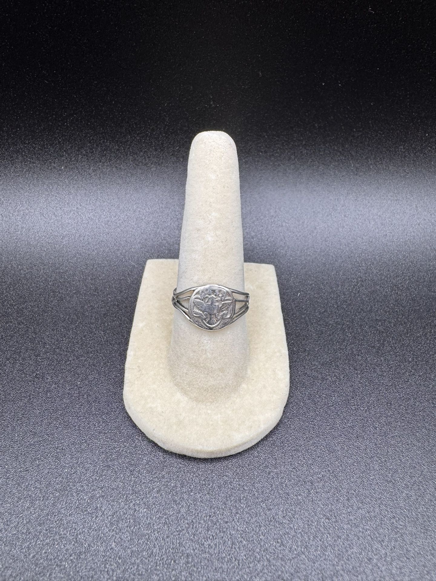 1930’s Sterling Silver Girl Scout Ring