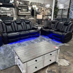 Power Recliner Set Living Room