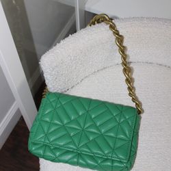 Zara Purse With Gold Chain