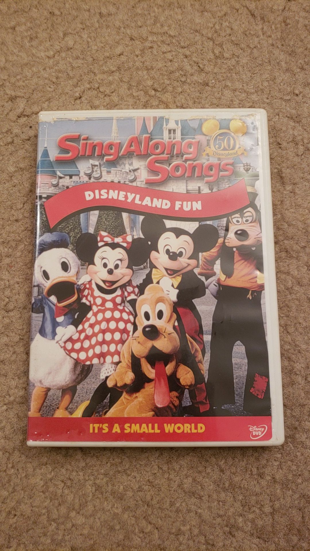 1990's Sing Along Songs Disneyland Fun DVD