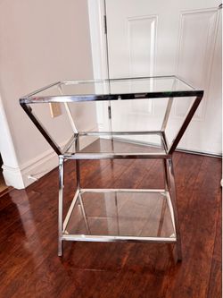 Glass Side Table