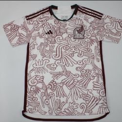 JERSEY DE VISITA LA SELECCION MEXICANA 22/23 PARA HOMBRE Size: Small 