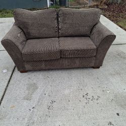 Brown Love Seat