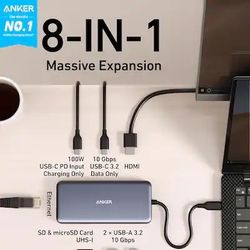 Anker USB-C hub (8-in-1)
