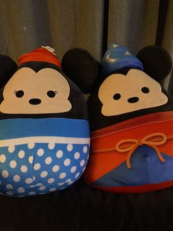 Squishmallows Mickey And Minnie 