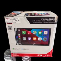 Dual Electronics 7inch Car Stereo Screen BT